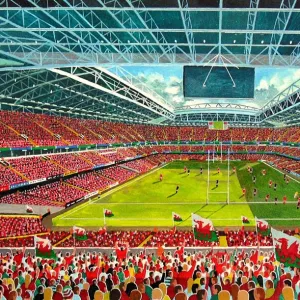 Millenium Stadium Fine Art - Wales Rugby Union