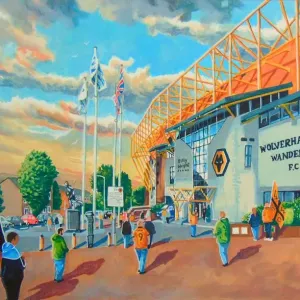 GroundDesigns Stampa Artistica A3 Senza Cornice – Loftus Road, Stadio Del Queens Park Rangers (QPR), 297x420 Mm, Carta 350 G/m², Design Retrò Made In UK - 3
