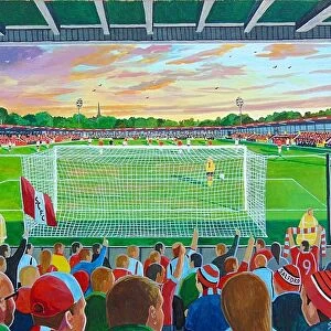 Moor Lane Stadium Fine Art - Salford City Football Club