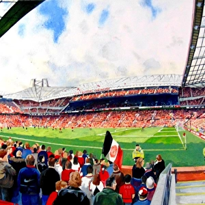 Old Trafford Stadium Fine Art - Manchester United Football Club
