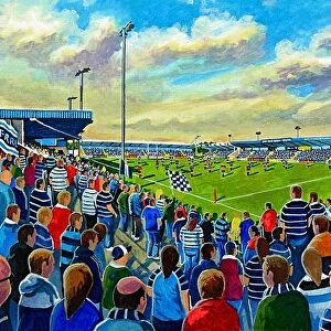Post Office Road Stadium Fine Art - Featherstone Rovers Rugby League