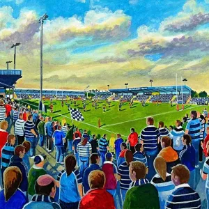 Post Office Road Stadium Print - 9,850 Capacity Rugby League Ground Post Office Road Stadium Print - 9,850 Capacity Rugby League Ground