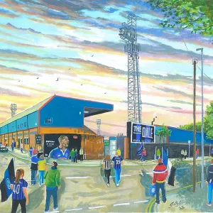 Rochdale FC Spotland Stadium Art Going to the Match Rochdale FC Spotland Stadium Art Going to the Match
