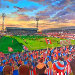 Roker Park Stadium Fine Art - AFC Sunderland