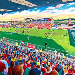 Sincil Bank Stadium Fine Art - Lincoln City Football Club