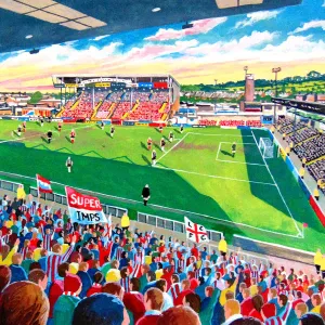 Sincil Bank Stadium Fine Art - Lincoln City Football Club