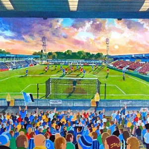 Spotland Stadium Print - Rochdale FC's Home Ground Spotland Stadium Print - Rochdale FC's Home Ground