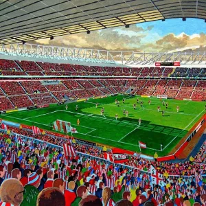 Stadium of Light Fine Art - Sunderland Football Club