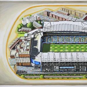 Stamford Bridge Stadia Art - Chelsea