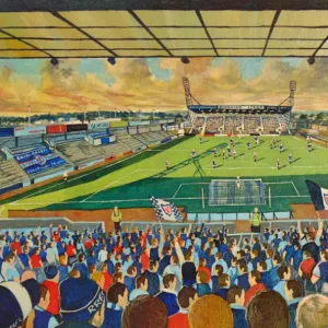 Starks Park Stadium Fine Art - Raith Rovers Football Club