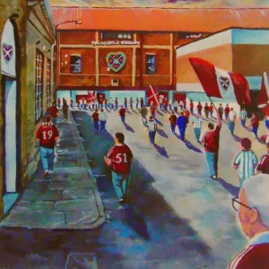 Tynecastle Stadium Fine Art - Heart of Midlothian Football Club