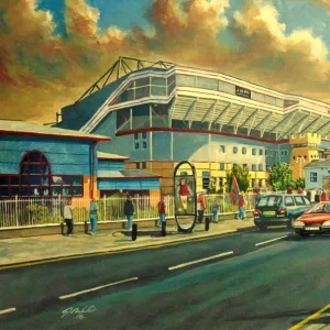 Upton Park Stadium Fine Art - West Ham United Football Club