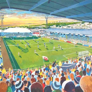 Print of Vetchfield Stadium - Swansea City FC Print of Vetchfield Stadium - Swansea City FC