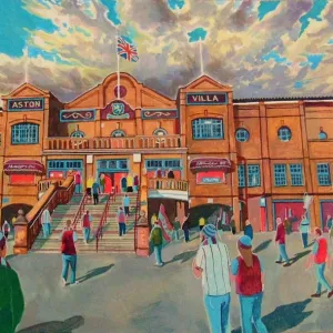 Villa Park Stadium Trintiy Facade Fine Art