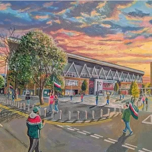 Welford Road Stadium Art Going to the Match - Leicester Tigers RU Welford Road Stadium Art Going to the Match - Leicester Tigers RU