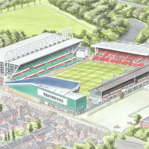 Mattioli Woods Welford Road Stadium Print Mattioli Woods Welford Road Stadium Print