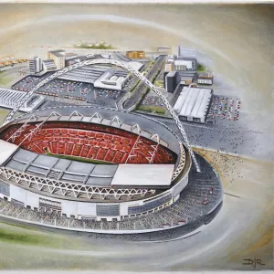 Wembley Stadium Art - England