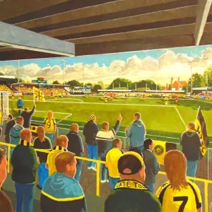 Print of Wetherby Road Stadium, EnviroVent Stadium in Harrogate, England Print of Wetherby Road Stadium, EnviroVent Stadium in Harrogate, England