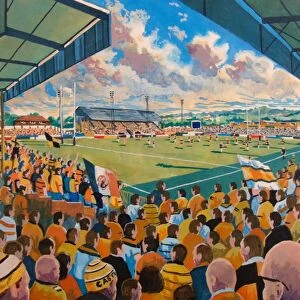 Wheldon Road Stadium Fine Art - Castleford Tigers Rugby League