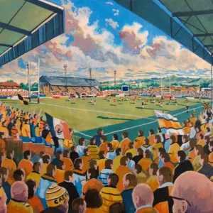 Wheldon Road Stadium Fine Art - Castleford Tigers Rugby League