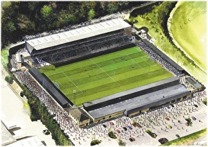 Images Dated 20th May 2013: Adams Park Art - Wycombe Wanderers