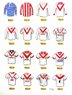 Scotland Prints: Airdrieonians FC Retro Football Shirts