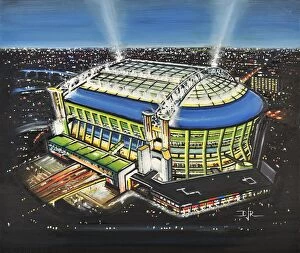Stadia of Netherlands Collection: Amsterdam Arena Stadia Art - Ajax