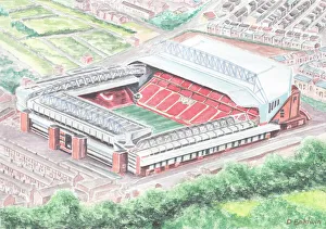 Anfield is a football stadium in Anfield