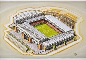 Anfield Stadia Art - Liverpool