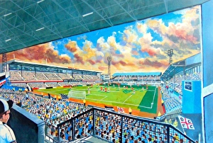 Football League Collection: Baseball Ground Stadium Fine Art - Derby County Football Club