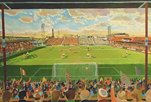 Images Dated 17th August 2023: Bloomfield Road Stadium YESTERYEAR - Blackpool FC
