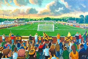 Images Dated 23rd July 2019: Boghead Park Stadium Fine Art - Dumbarton Football Club