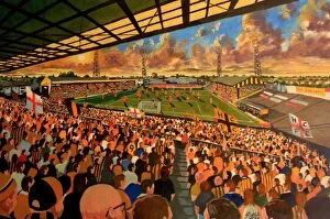 Stadia of Yesteryear Collection: Boothferry Park Stadium Fine Art - Hull City Football Club
