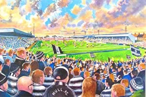 Rugby League Collection: The Boulevard Stadium Fine Art - Hull Rugby League Club