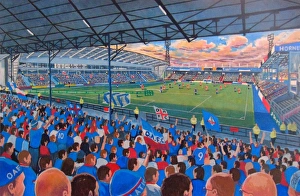 Stadia of England Gallery: Boundary Park Stadium Fine Art - Oldham Athletic Football Club