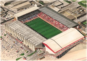 Images Dated 20th May 2013: Bramall Lane Art - Sheffield United