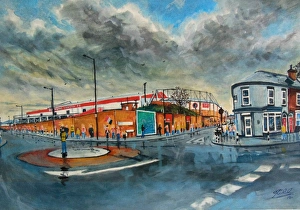 Football League Prints: Bramall Lane Stadium Fine Art - Sheffield United Football Club