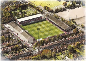 Images Dated 20th May 2013: Brisbane Road Art - Leyton Orient