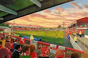 Images Dated 17th August 2023: Broadfield Stadium - Crawley Town FC