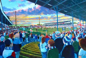Lilywhites Collection: Burnden Park Fine Art - Bolton Wanderers Football Club