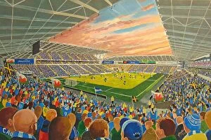 Images Dated 17th August 2023: Cardiff City Stadium - Cardiff City FC