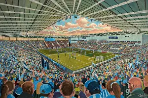 Stadia Of England Prints: CBS Arena Stadium - Coventry City FC
