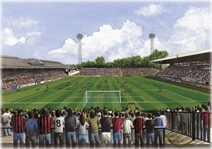Images Dated 20th May 2013: Craven Cottage Art - Fulham