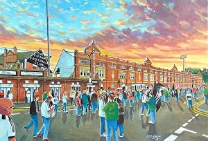 League Collection: Craven Cottage Going to the Match - Fulham FC