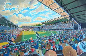 Fulham Prints: Craven Cottage Stadium Art - Fulham FC