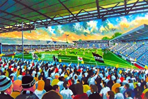 Stadia of England Gallery: Craven Cottage Stadium Fine Art - Fulham Football Club