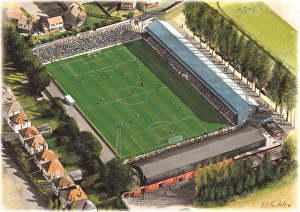 Images Dated 20th May 2013: Dean Court Art - Bournemouth