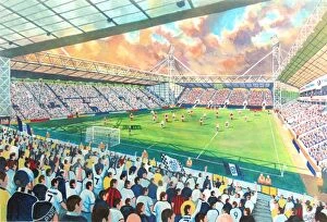 Soccer Gallery: Deepdale Stadium Fine Art - Preston North End Football Club