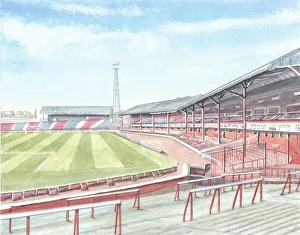 Club Prints: Dens Park, officially known as Kilmac Stadium for sponsorship reasons