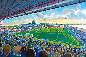 Images Dated 2023 August: Edgeley Park - Stockport County FC